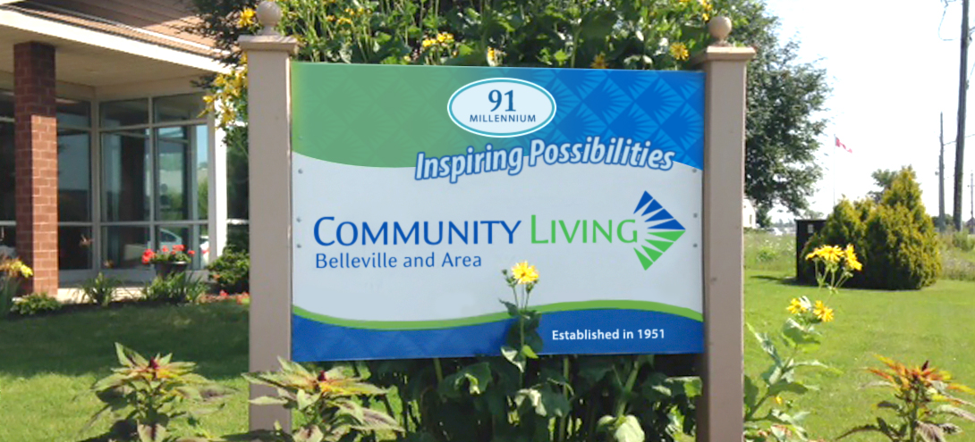Community Living Sign
