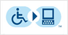 Accessibility computer logo